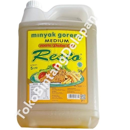 

Terlaris Minyak Resto 5 L /PCS grosir