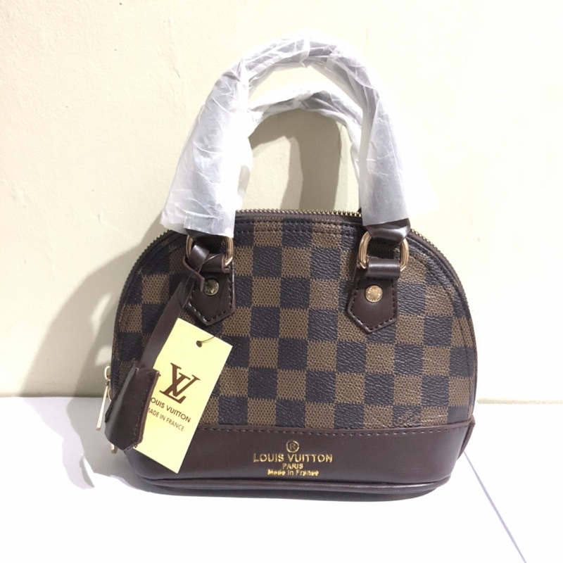 LV Mini Alma Mirror Hand Bag