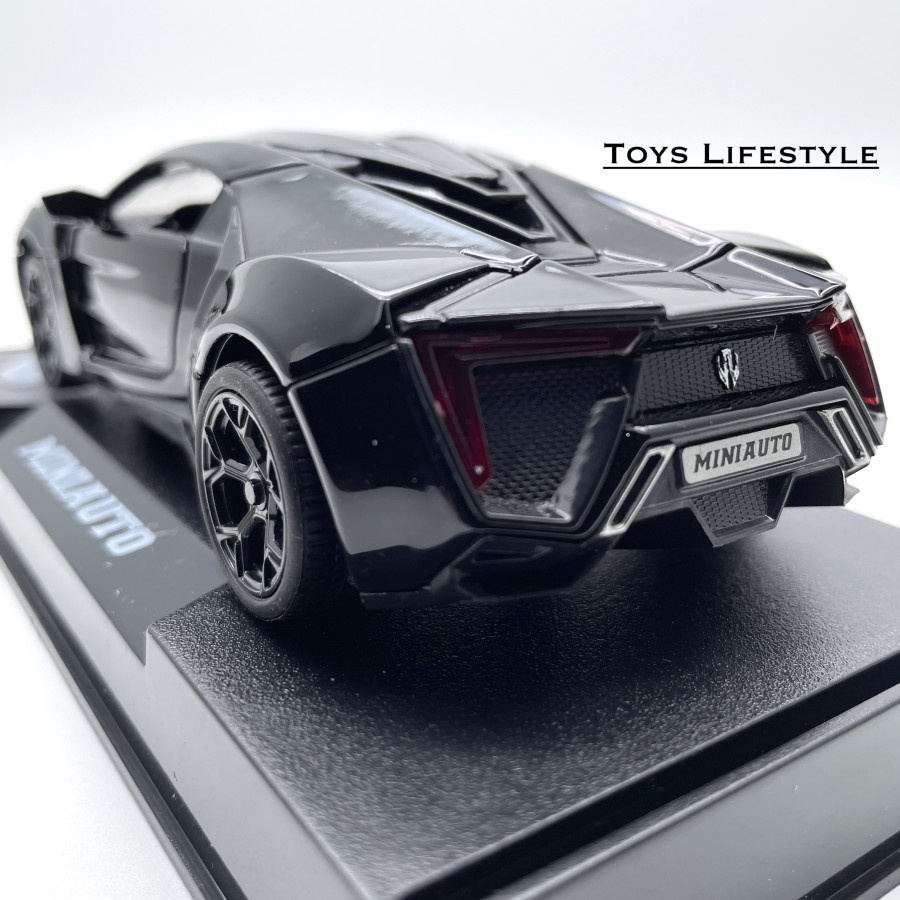 Mobil MiniAuto Diecast - Lykan Hypersport Skala 1:32