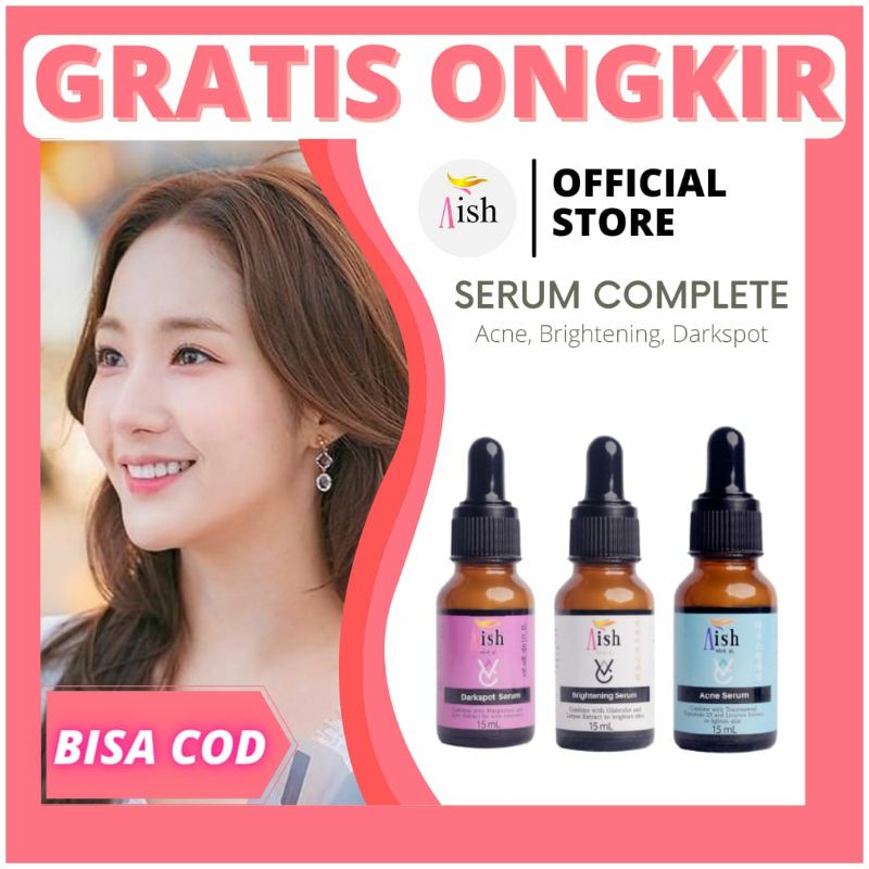 SERUM AISH KOREA | AISH SERUM KOREA BPOM | AISH SERUM AISH ORIGINAL ACNE