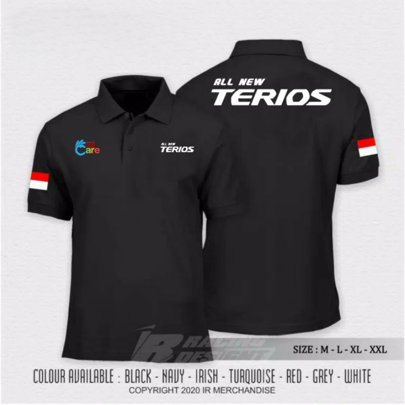 T-SHIRTPOLO BERKERAH ALLNEW TERIOS OTOMOTIV KEREN