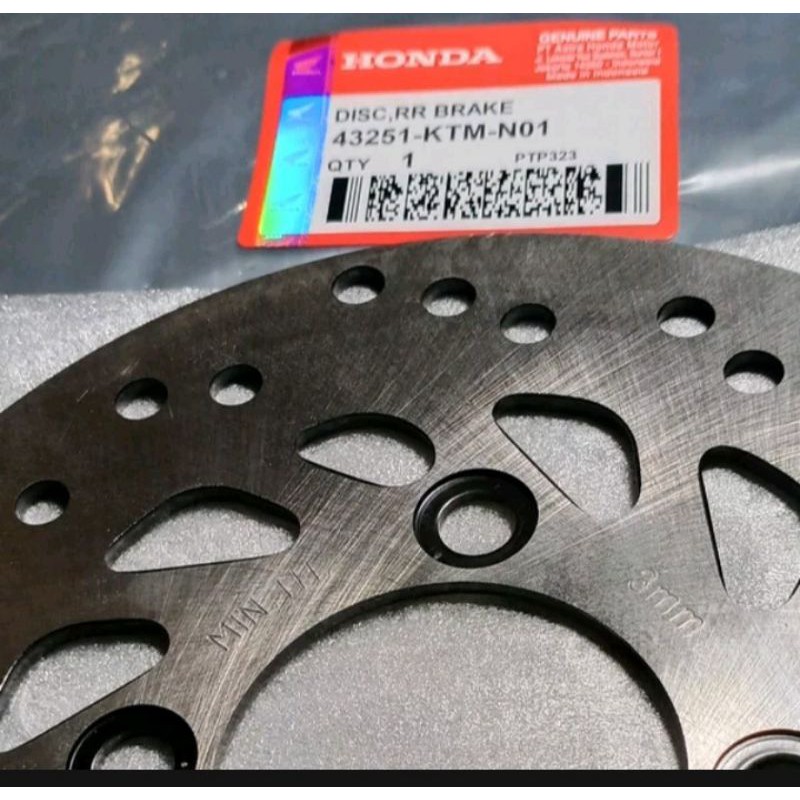 piringan cakram belakang Supra x 125 original