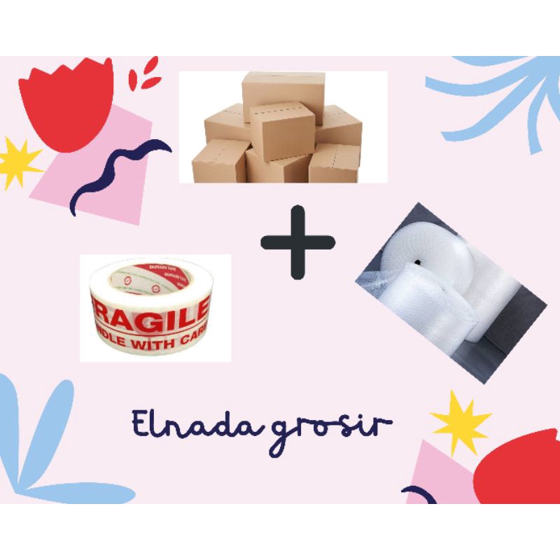 

Tambahan packing bubble wrap/kardus/fragile