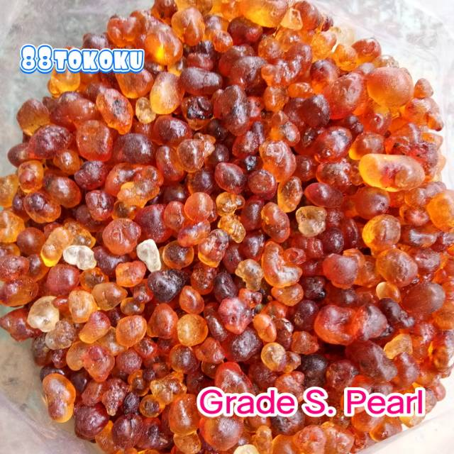 

Peach gum tao jiao 100gr grade pearl mutiara