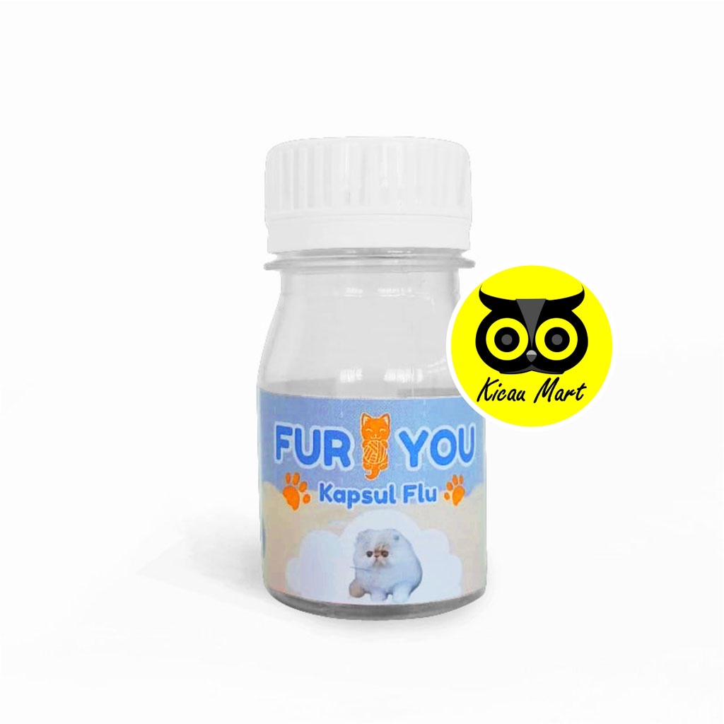 Obat Kucing Flu Hidung Berair Kapsul Fur You Fluend Flucat Doxycat Obat Flu Berat Kucing Kurus Atasi Flu Parah Hidung Mampet Batuk Pilek Demam Ingusan