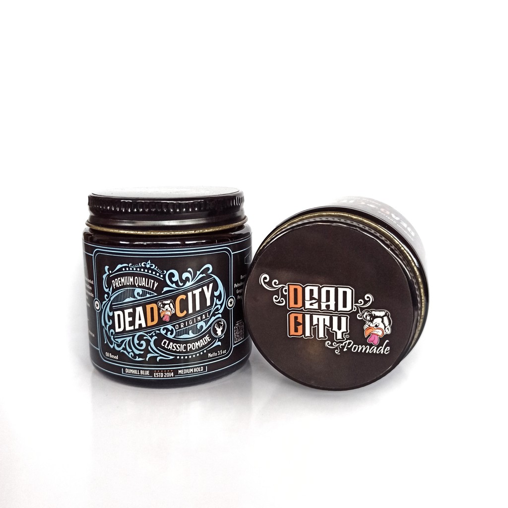 Dead City Classic Pomade Kemasan Kaca 100gr