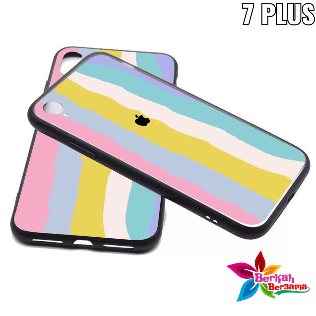 ss046 softcase rainbow ip 6 7 7+ x xs bb5561