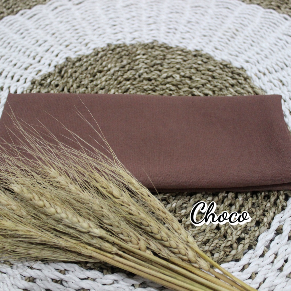 Selendang Sifon Hycon / Senteng 2.4m/ Selendang Bali / Senteng-Choco