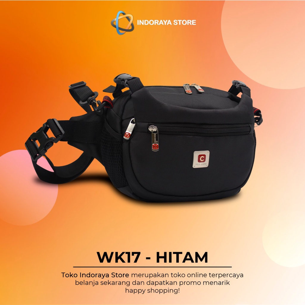 waistbags pria multifungsi 4in1 indoraya store