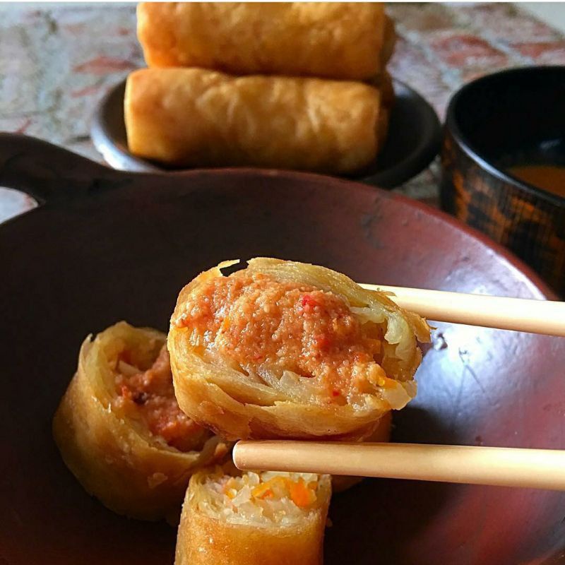 

Lumpia Sayur Bangkuang Frozen Isi 10pcs