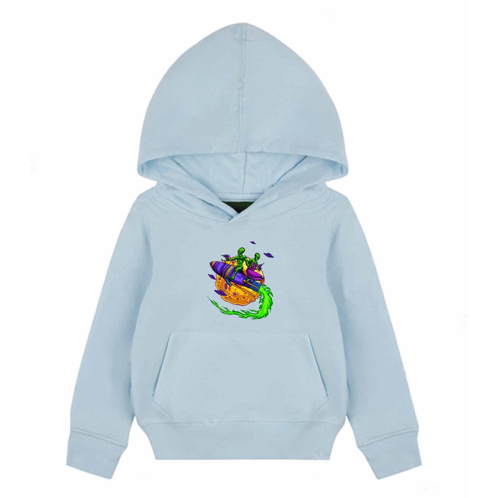 Hoodie Anak Alien Sweet Sweater Pakaian Fleece M - XL