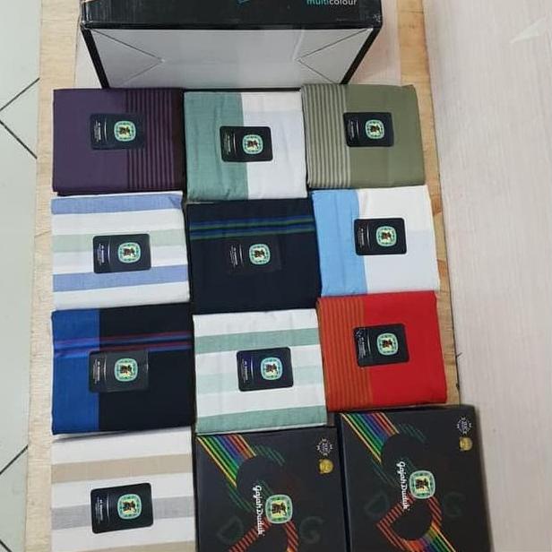 Terbaik Sarung GAJAH DUDUK Multicolour Multi Color Kain Tenun Motif Warna Dewasa Pria Laki Cap Solat