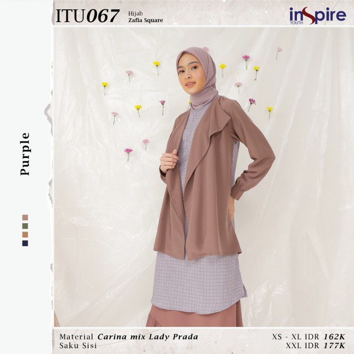Tunik ITU 067 / Fashion Muslim Tunik Terbaru 2022