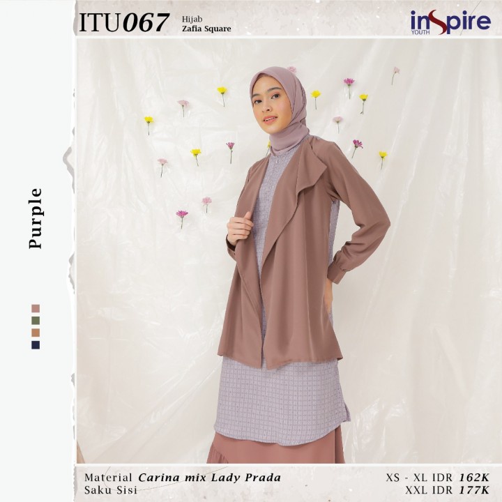 Tunik ITU 067 / Fashion Muslim Tunik Terbaru 2022