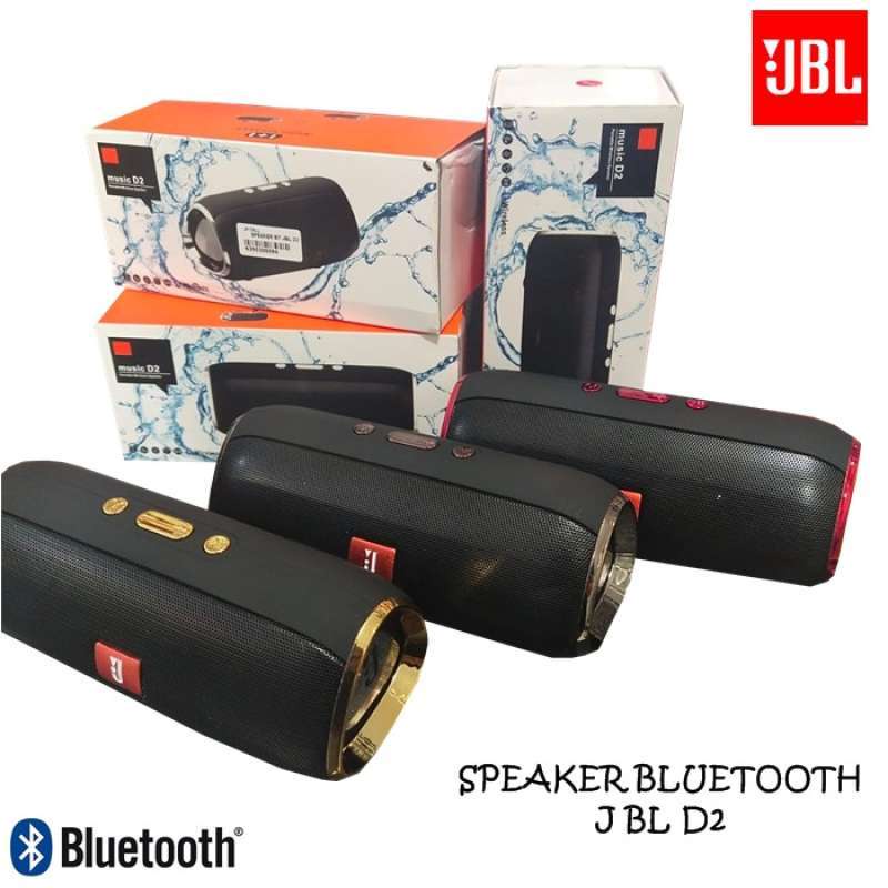 Speaker bluetooth J D2 extra bass high quality / speaker aktif J D2 extra bass portable wireless