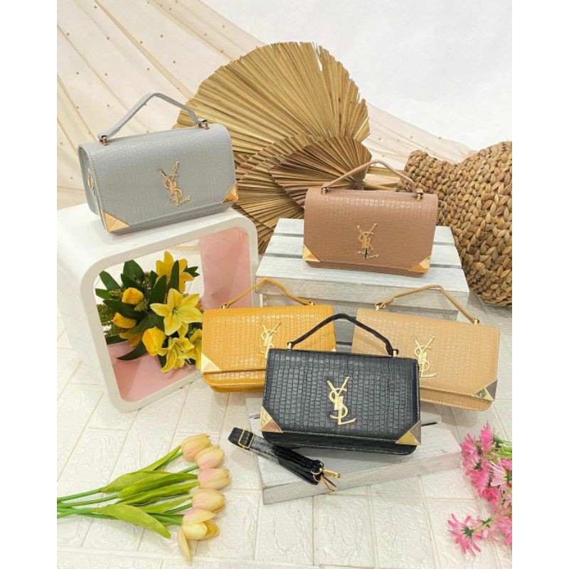tas ysl croco murah tas slempang