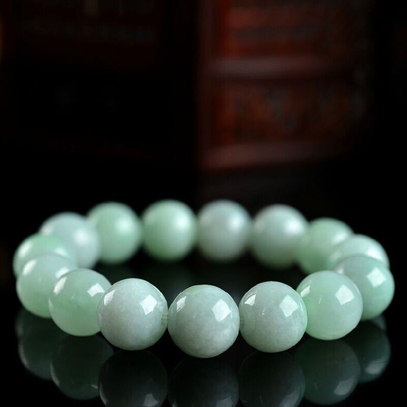 [Bayar di Tempat] Gelang Natural Jade Giok Grade A Burma - 10