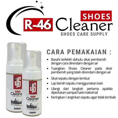 Pembersih Sepatu Sneaker Putih (Non Detergent) R46 / Shoes Cleaner