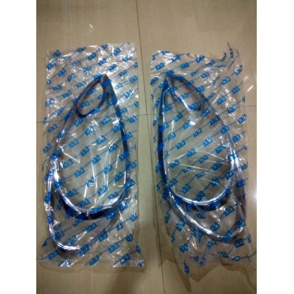 Garnish Lampu Headlamp / List Lampu Depan Chrome Honda Brio