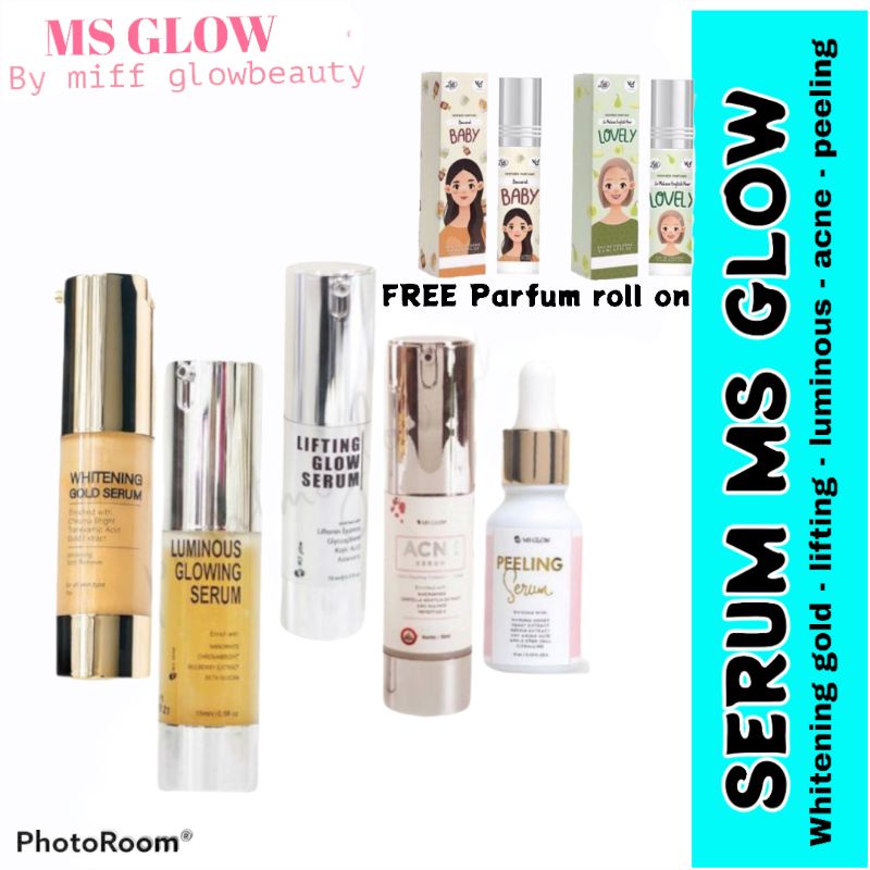 ALL SERUM MS GLOW , SERUM LIFTING , SERUM GOLD , SERUM LUMINOUS , SERUM ACNE MS GLOW