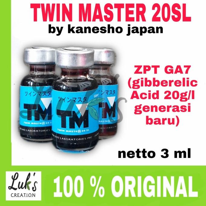langsung order saja] TM TWIN MASTER ZPT GA 3ml asam giberelin gibberelic acid kanesho japan