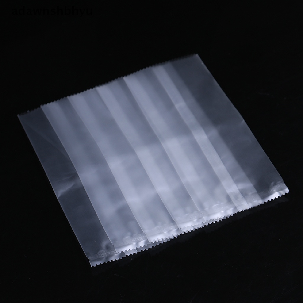 Adawnshbhyu 100Pcs /Set Ice cream Bags Kantong Plastik Es Loli Scrub Ice Popsicle Mold Bag