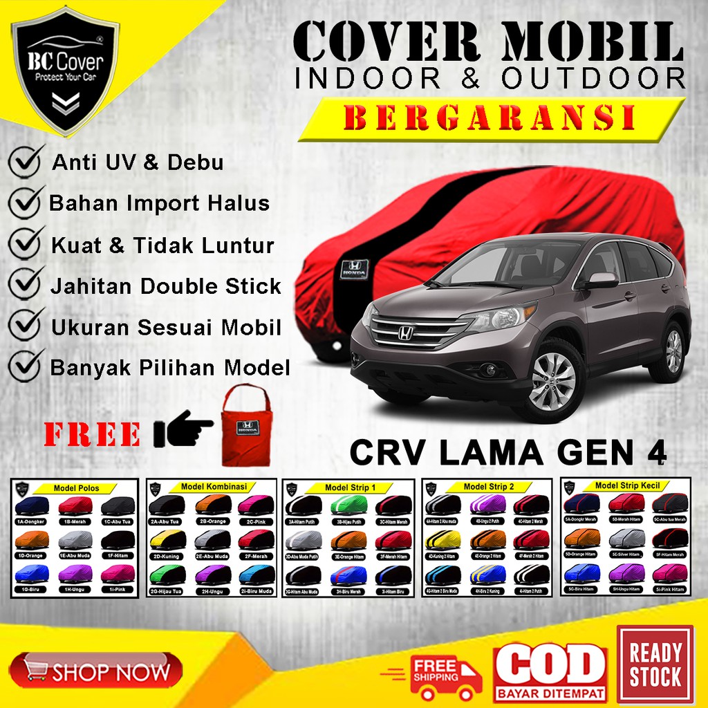 Body Cover Mobil Honda CRV Gen 4, Sarung Mobil CRV Gen 4, Selimut Mantel Penutup Pelindung Jas Mantol Kerudung Tutup Honda CRV Outdoor