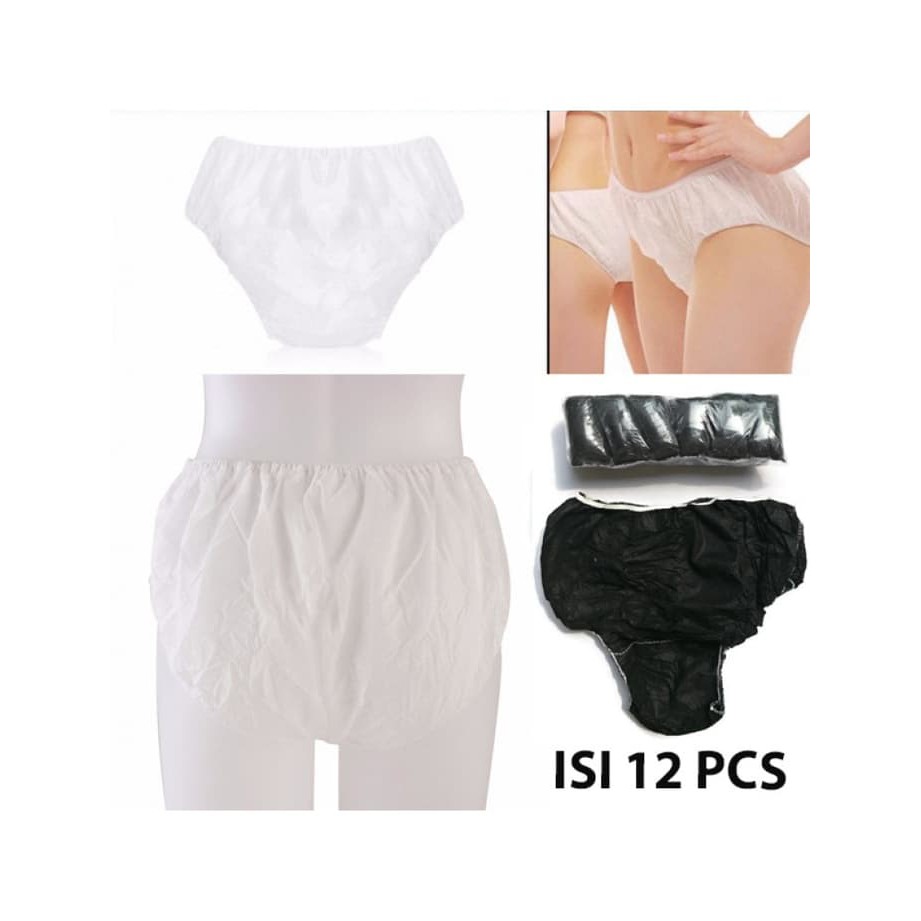 

Celana Dalam Kertas Murah Disposable Underwear Cd Kertas Isi 12 Pcs