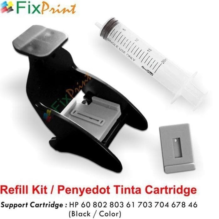 Refill Kit HP 678 802 803 703 704 Penyodot Tinta Cartridge 680 682 46