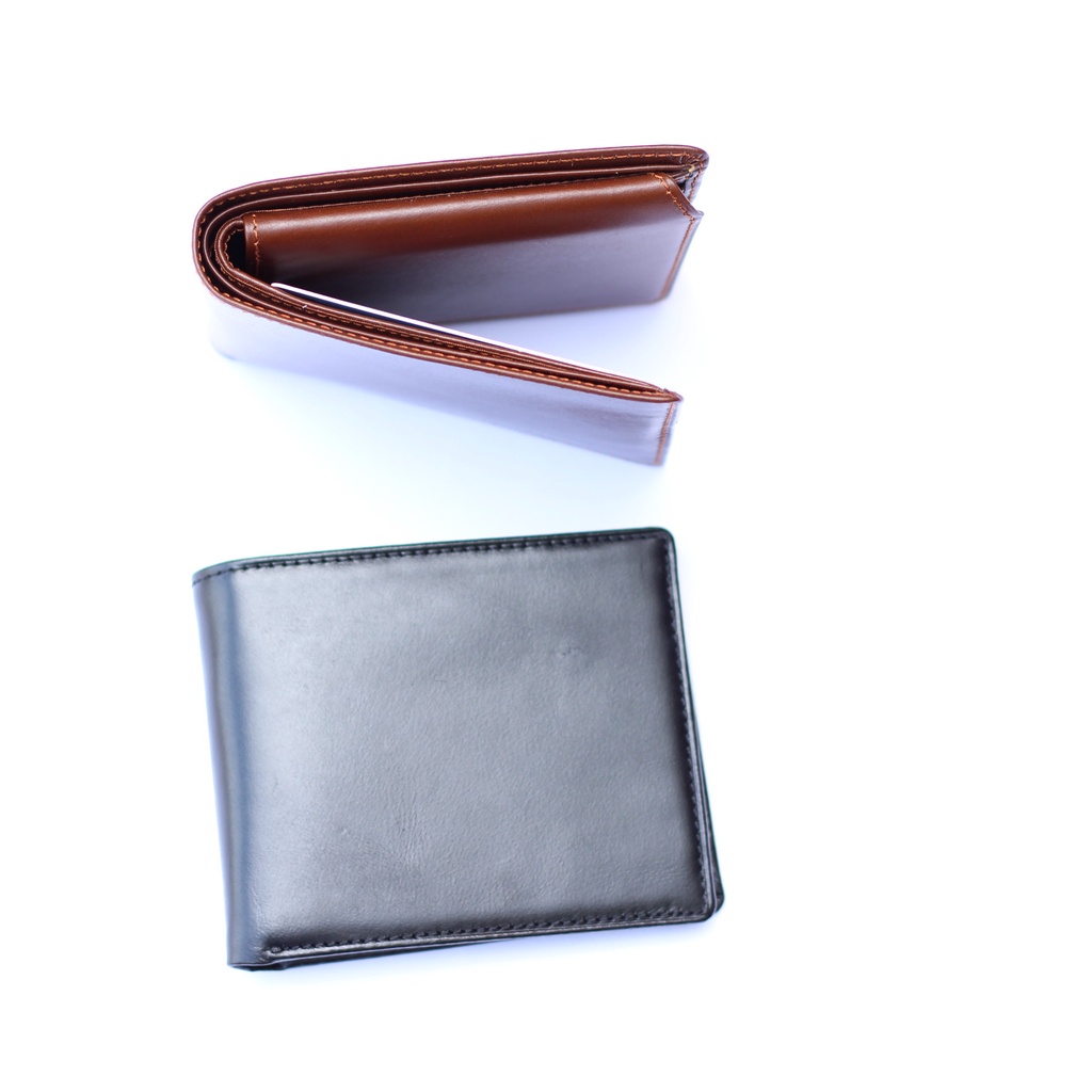 DOMPET PRIA KULIT SAPI ASLI MODEL LIPAT BANYAK SLOT KARTU - GRATIS GRAFIR NAMA KAMU / GOZZO