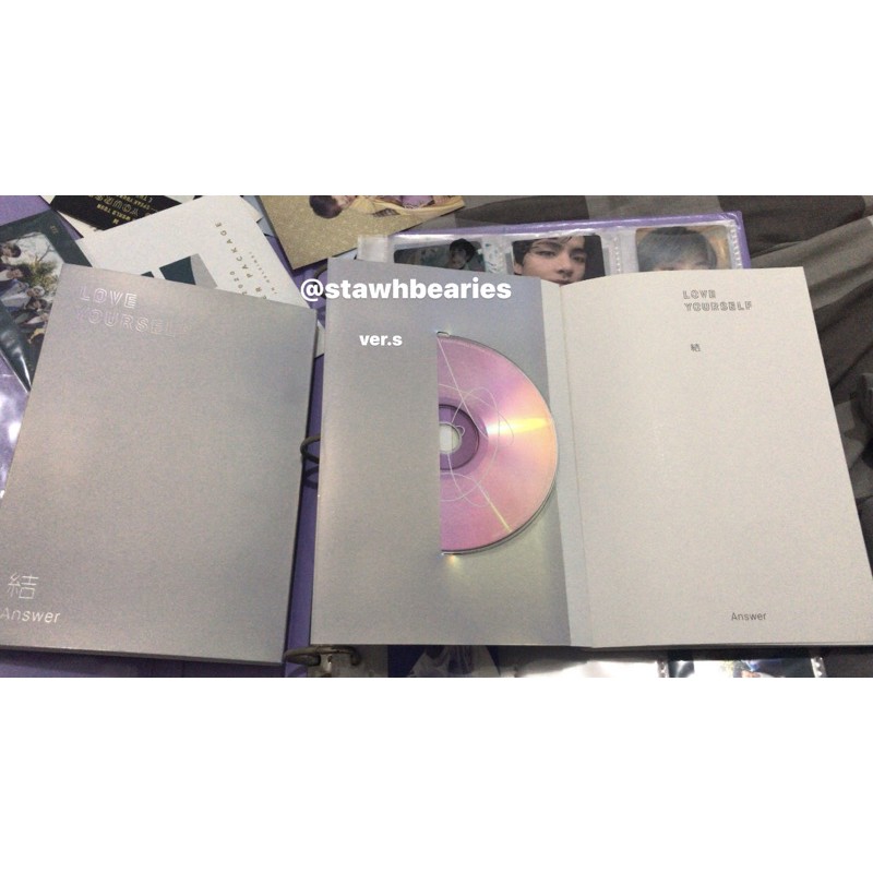 BTS Answer Ver. s • Album only + dvd
