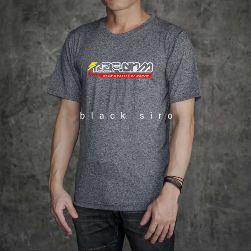 T-shirt raf denim premium quality/kaos distro