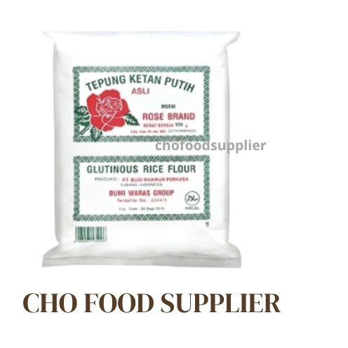 

ROSE BRAND TEPUNG KETAN PUTIH 500 GR