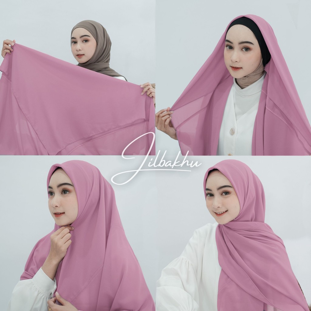 Pashmina Square / Pashmina Segitiga Ceruty Babydoll Import