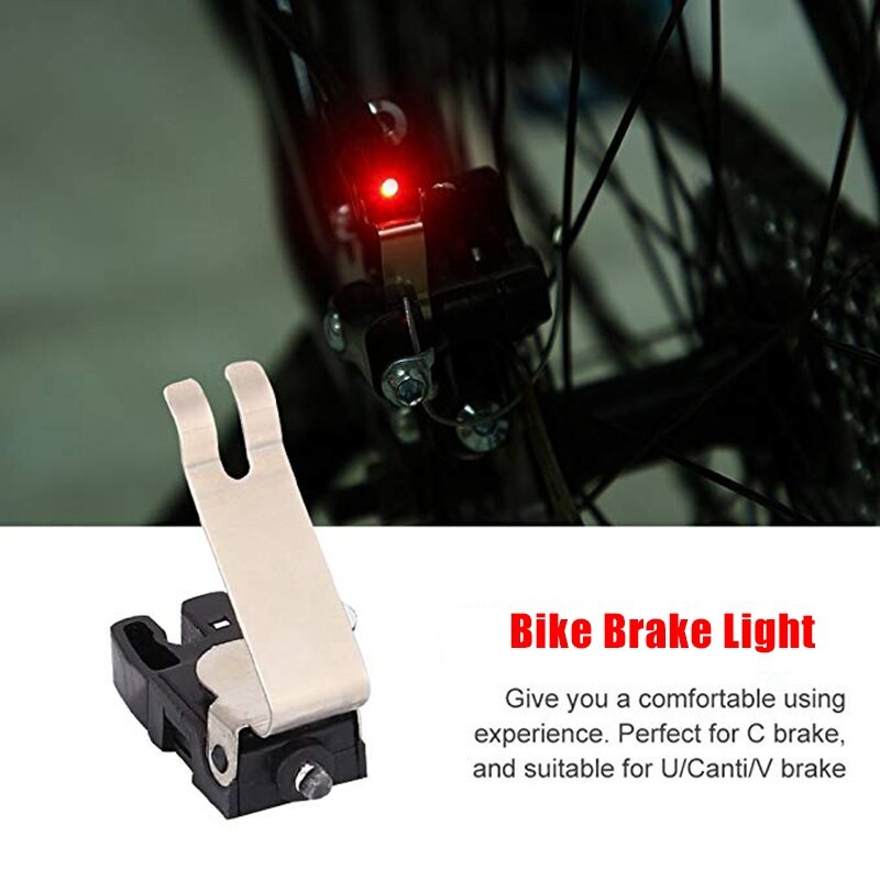 YGRETTE - LAMPU REM SEPEDA Bicycle Nano Brake Light Cycling LED Bike Warning Lights Waterproof