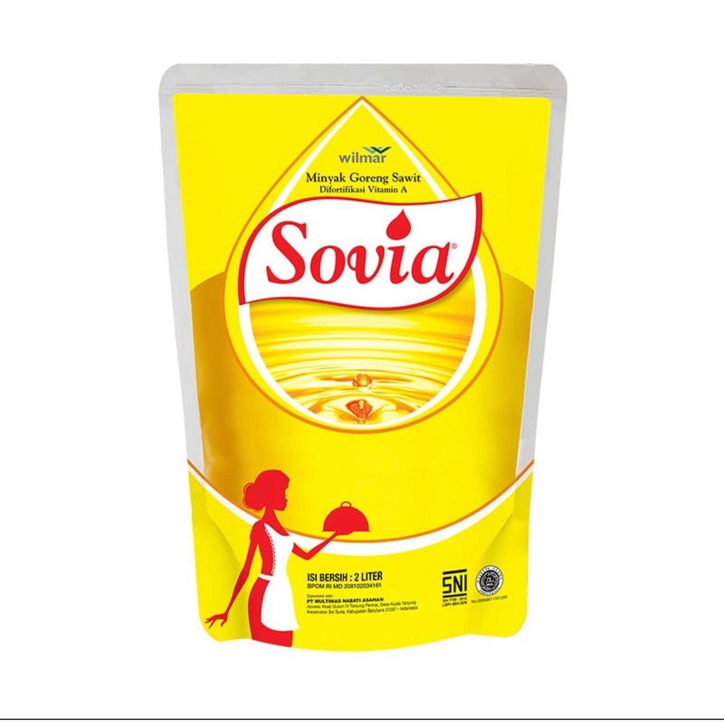 

Minyak Goreng Sovia 2 Liter