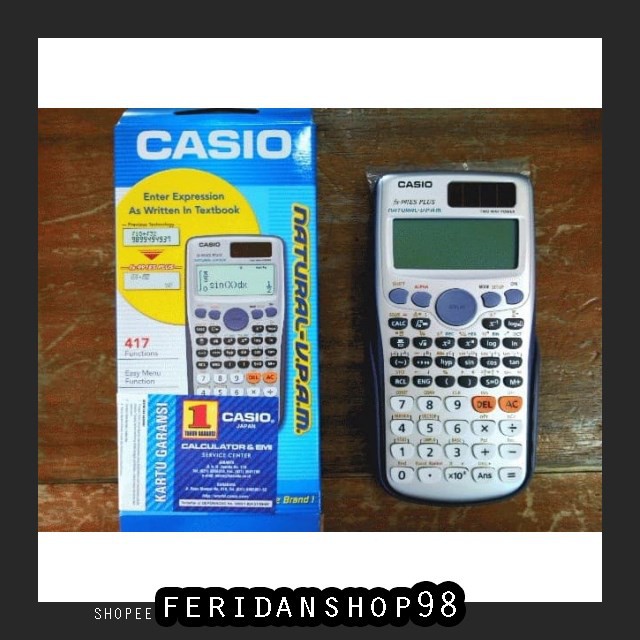 

FS973 KALKULATOR JUAL KALKULATOR CASIO ATK FX 991 ES PLUS BY FERIDANSHOP98