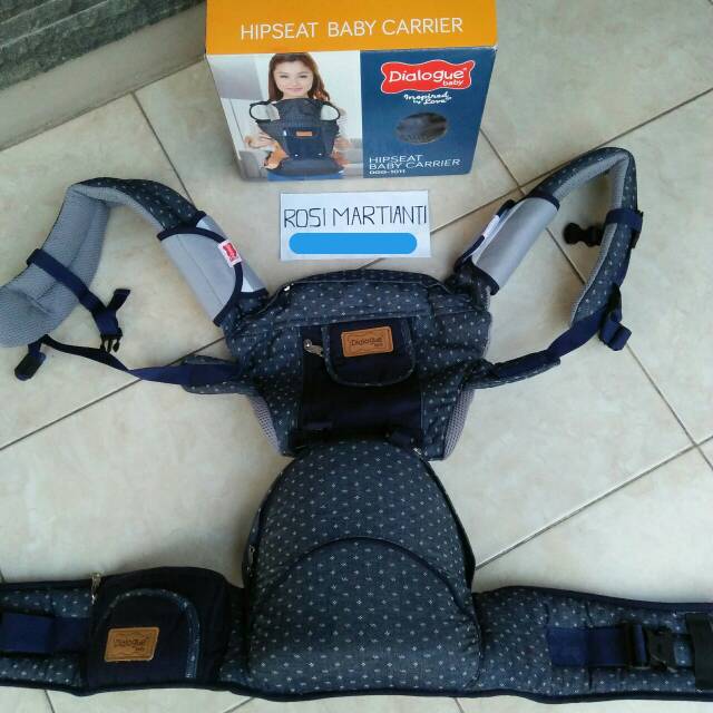 Dialogue Baby Gendongan Hipseat Denim Bintik DGG-1011