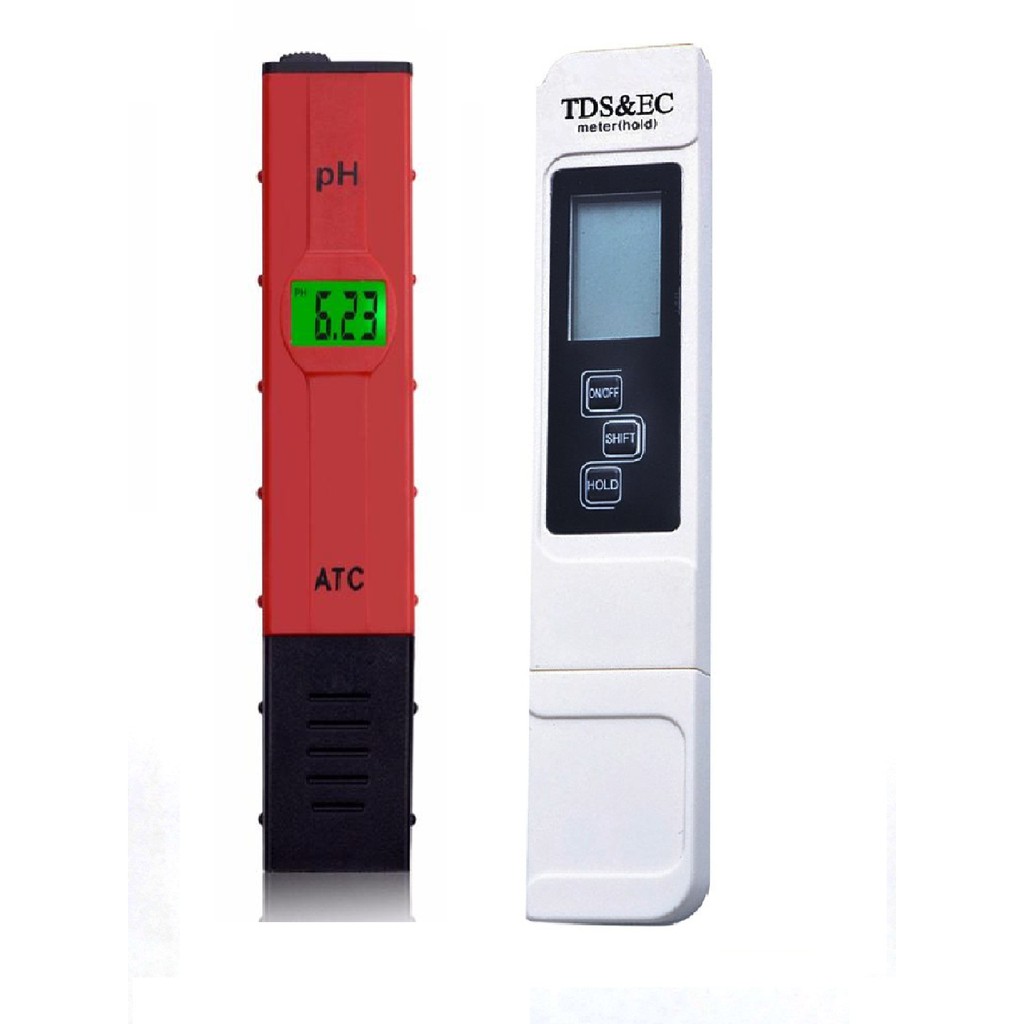 Mediatech Paket PH Meter Backlight &amp; TDS EC Tester  - B1900123/B1900131 - G002