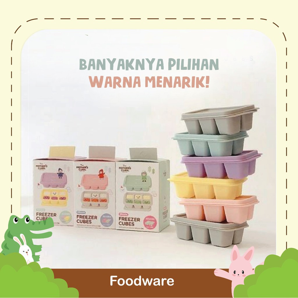 Mother's Corn Freezer Silicone Cube isi 2
