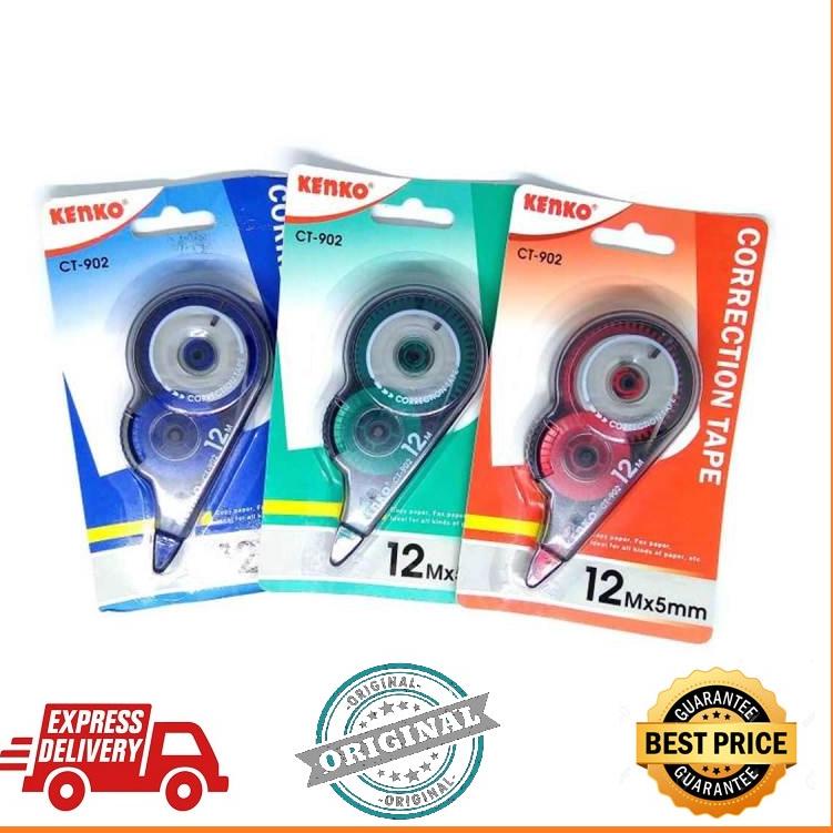 

㋿ TIP EX KERTAS KENKO CT 902 / CORRECTION TAPE KENKO CT 902 HOT ITEM 2392 ♘