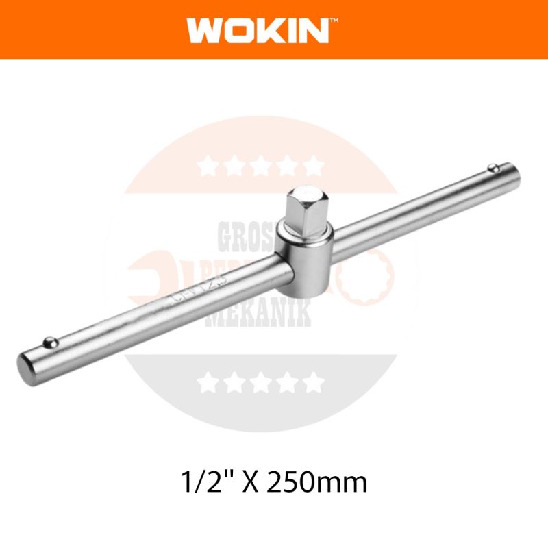 Handel Geser Gagang Kunci Sok Sock Socket Sliding Bar DR1/2" Original Wokin Original Wokin