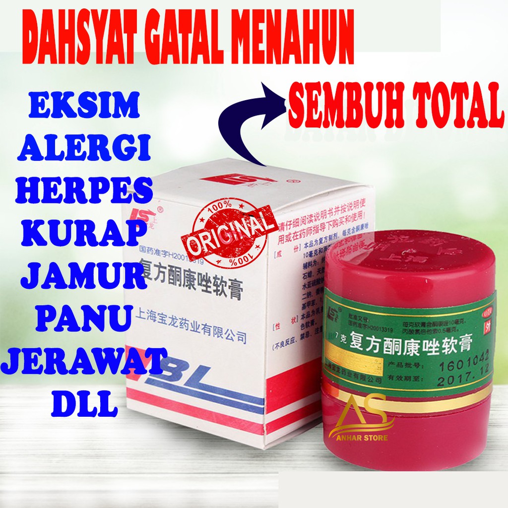 Obat Gatal  Ampuh Salep Gatal BL Original Tanpa Oplosan Untuk Selangkangan Jamur Obat Eksim  Pria Wa