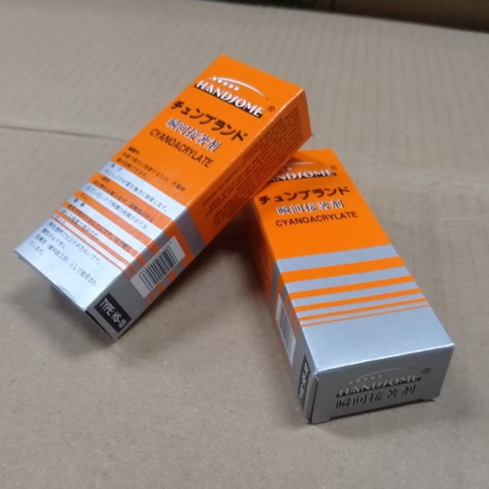 

OFFICE & STATIONERY PENGIKAT & PEREKAT LEM KOREA HANDSOME HS-10 CYANOACRYLATE/LEM SERBAGUNA