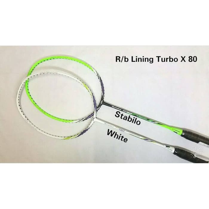 RAKET LINING TURBO X80 ORIGINAL BANYAK BONUS RAKET BADMINTON MURAH