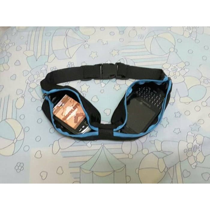 TAS PINGGANG FLEKSIBLE - TAS OLAHRAGA LARI BERSEPEDA - SPORT WAIST BELT BISA MUAT BANYAK BARANG