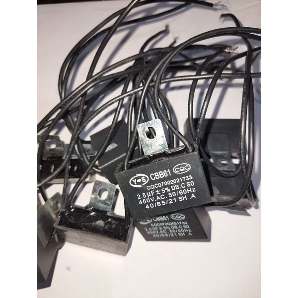 KAPASITOR KIPAS ANGIN CBB61 1,2UF 1,5UF 1,8UF 2UF 2,5UF 3UF 400V
