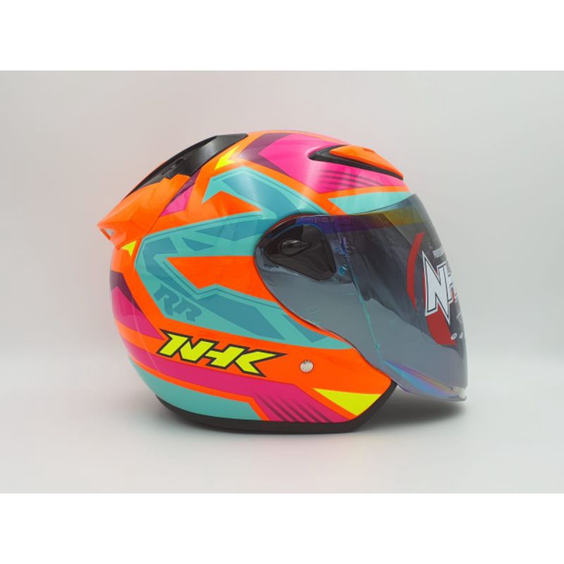 Helm NHK R6 Kaca Pelangi Se