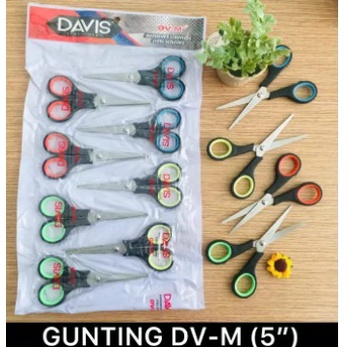 

TERMURAH GUNTING SCISSORS STAINLESS STEEL ANEKA WARNA 5 INCI
