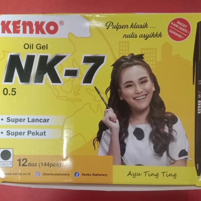 

Pena Kenko NK-7 Dus/Gross - Hitam ---Terbaru---